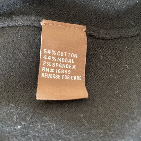 J. McLaughlin Women's Black Waterfall Cardigan Gray Trim Color Size Small - Picture 4 of 4